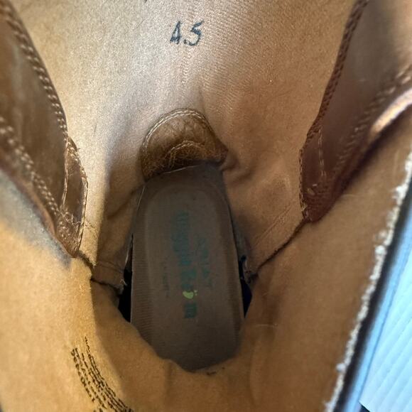 Ariat Kids WorkHog Western Leather Boots Size 4.5 Youth Pull-On Style 10007836 - Picture 10 of 14